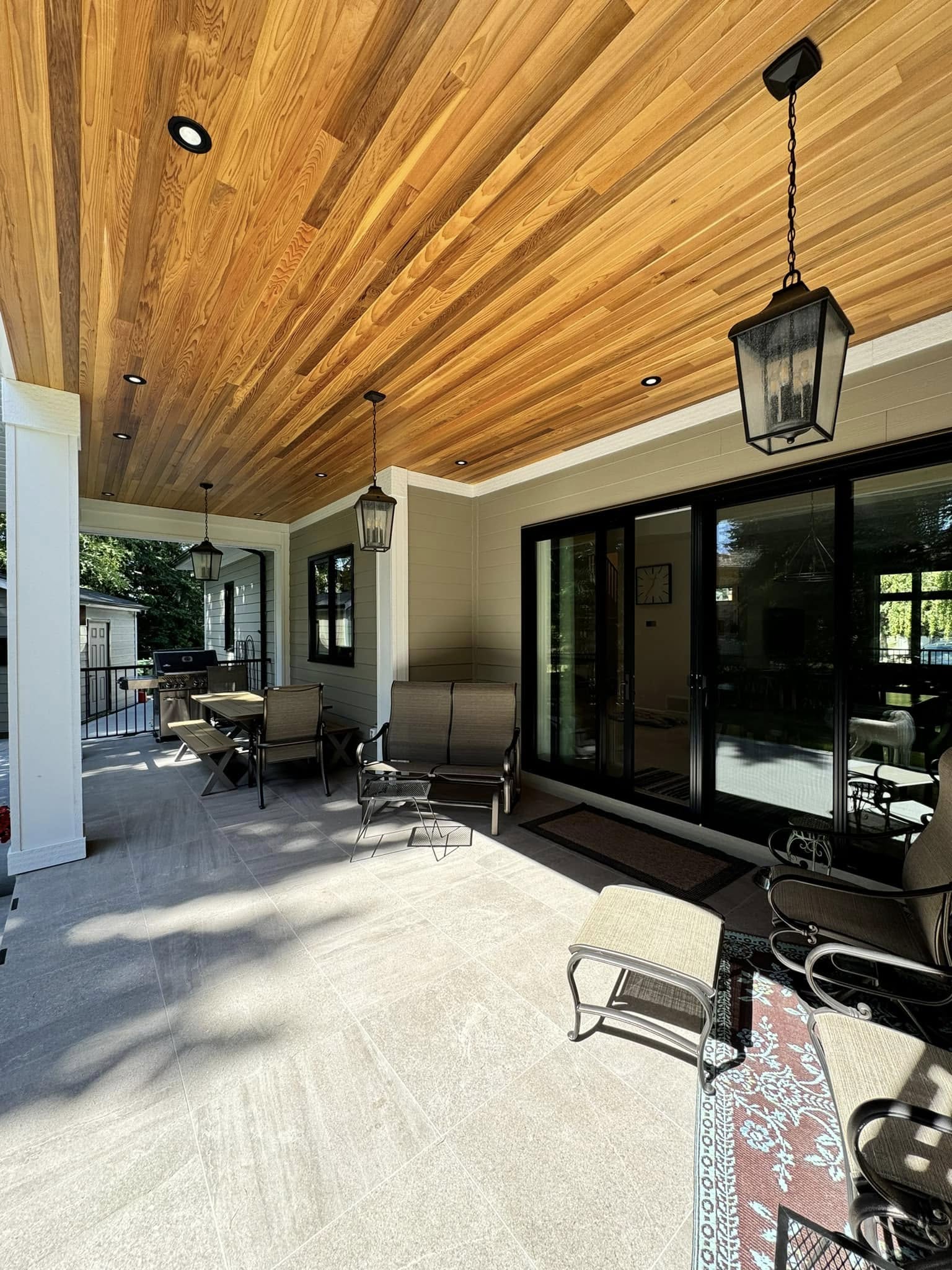 Patio Lighting Installation